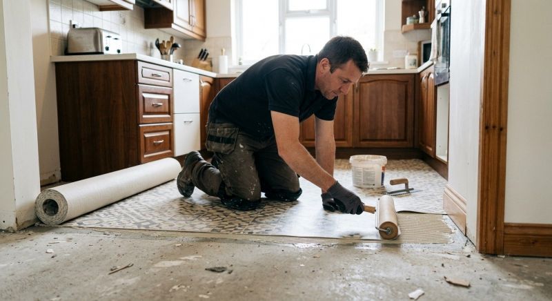 Linoleum Floor Installation in Pittsfield, NH