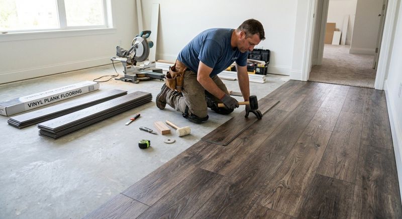 Linoleum Floor Installation in Raymond, NH