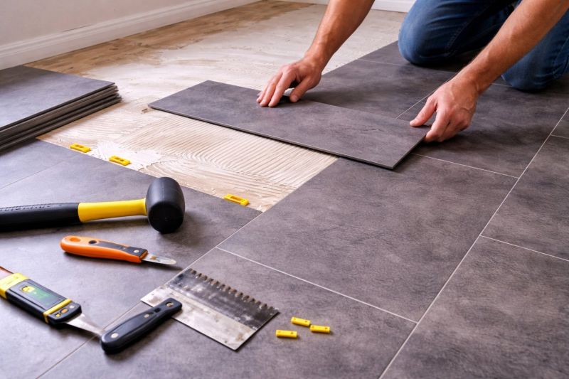Luxury Vinyl Tile Installation in Bow, NH