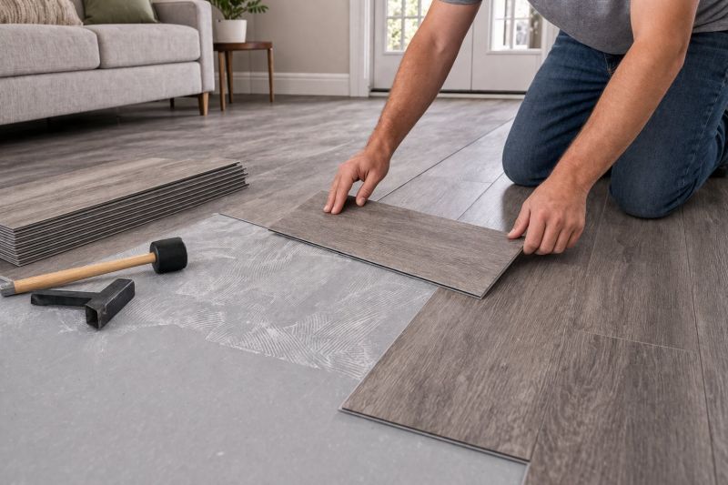 Luxury Vinyl Tile Installation in Manchester, NH