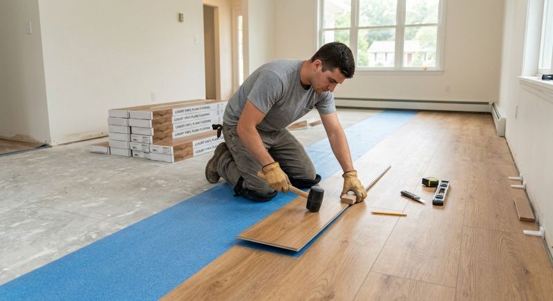 Lvt Flooring Installation in Methuen, MA