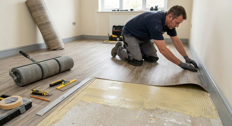 Sheet Flooring Installation in Epping, NH