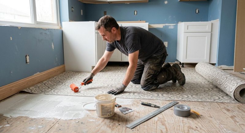 Sheet Flooring Installation in Pelham, NH