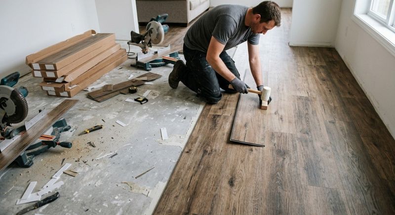 Vinyl Flooring Installation in Hooksett, NH