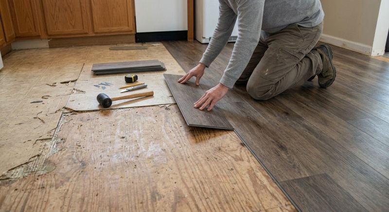 Vinyl Flooring Installation in Manchester, NH